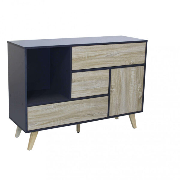 MOBILE EMORY GRIGIO E NATURALE - immagine 6