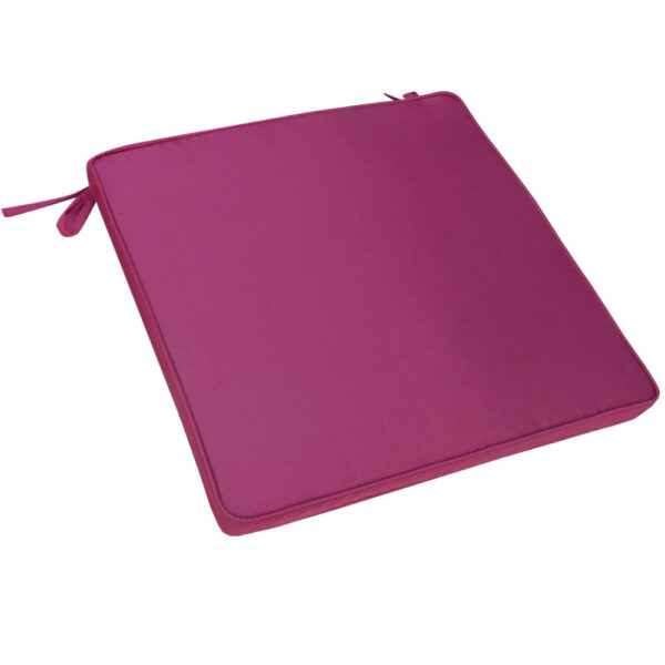 CUSCINO REAL SEDUTA LARGE BORDEAUX - immagine 2