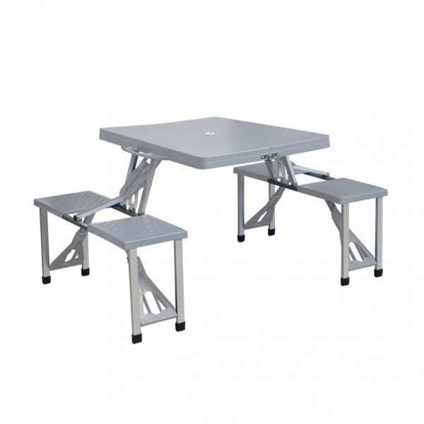 SET TAVOLO PIEGHEVOLE CON 4 SGABELLI - immagine 3