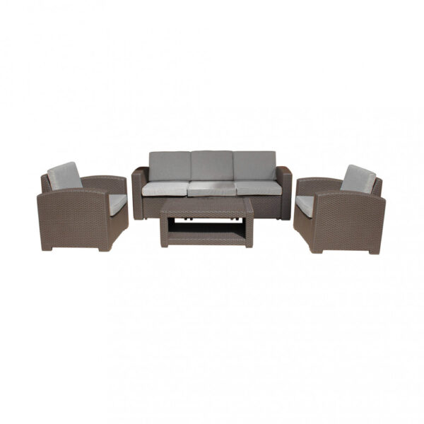 SALOTTO SMONTABILE MAURITIUS 3 P C/CUSCINI - immagine 5
