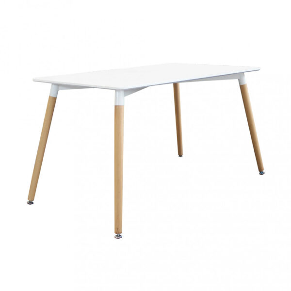 TAVOLO LIONE 140 X 80 BIANCO - immagine 3