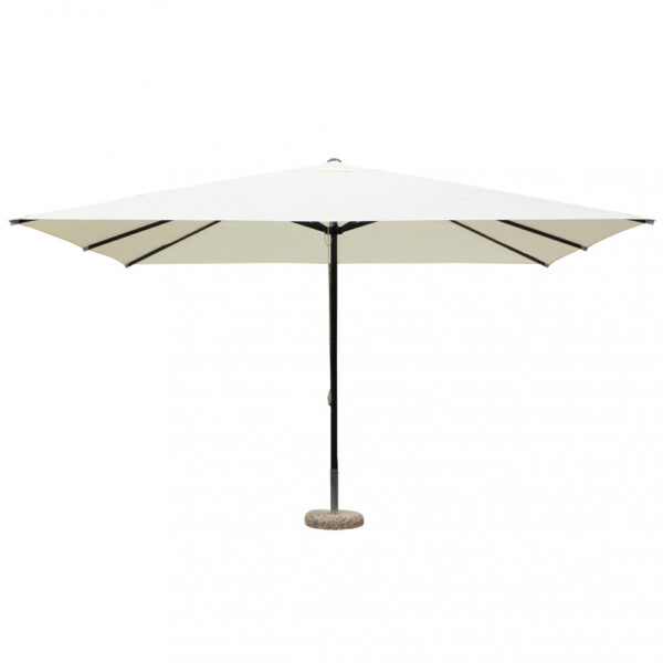 OMBRELLONE BRIAN P/C NERO 3 X 4 TELO BEIGE - immagine 5