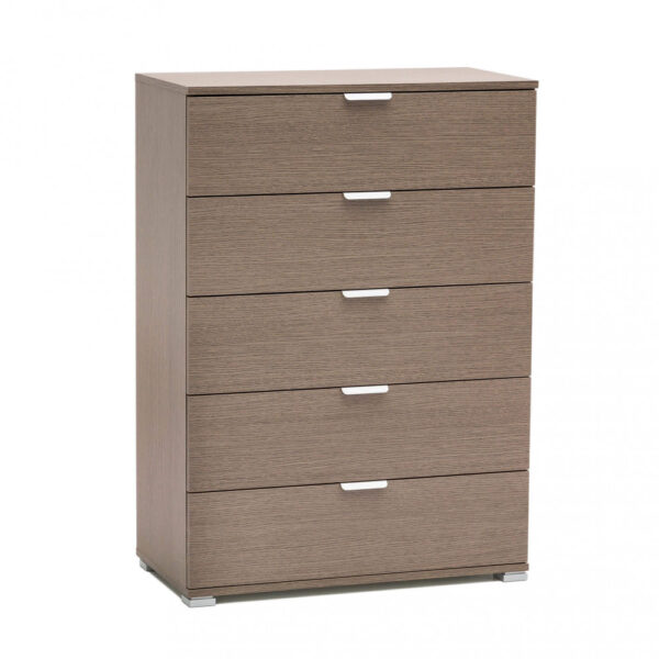 MOBILETTO 5 CASSETTI ROVERE GRIGIO - immagine 3