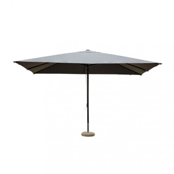 OMBRELLONE BRIAN P/C NERO 3 X 4 TELO GRIGIO - immagine 6