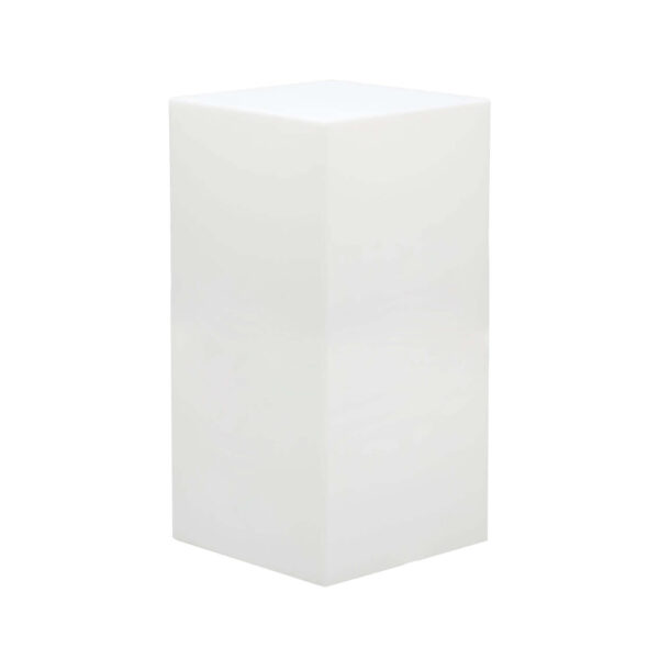 CUBO 40 X 40 X 80 LUMINOSO INDUS CON LED MULTICOLOR E BATTERIA SOLARE - immagine 5