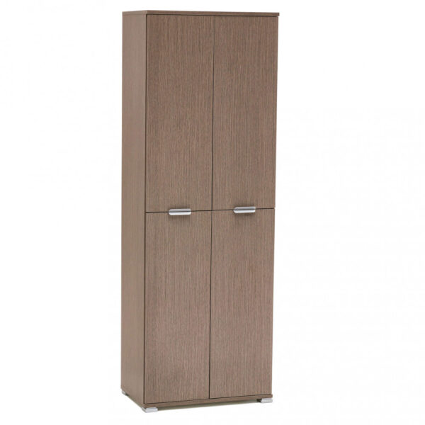 ARMADIO 4 ANTE ROVERE GRIGIO - immagine 3