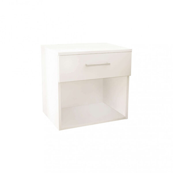 COMODINO NIGHTSTAND BIANCO E BIANCO - immagine 3