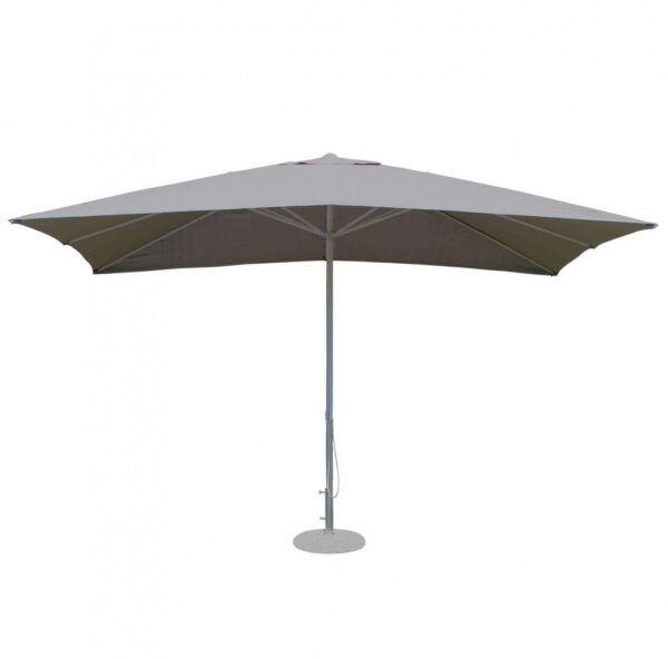 OMBRELLONE MERCURIO 3 X 3 P/C TORTORA TELO GRIGIO - immagine 3