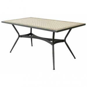 TAVOLO RETTANGOLARE PROMETEO 160 X 90