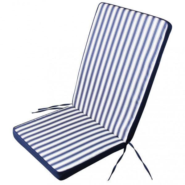 CUSCINO REAL MEDIO RIGA BLU - immagine 3
