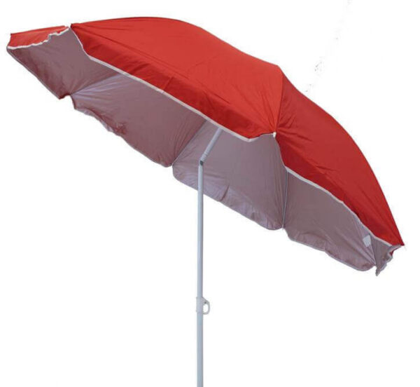 OMBRELLONE SPIAGGIA NYLON PROTEZIONE UV 180/22 - immagine 4