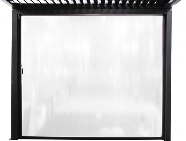 LATERALE PER LATO DA 3 M PERGOLA BIOCLIMATICA PVC - immagine 5