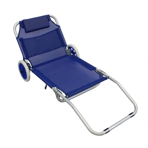 SPIAGGINA CARRELLO PIEGHEVOLE STEEL - immagine 3