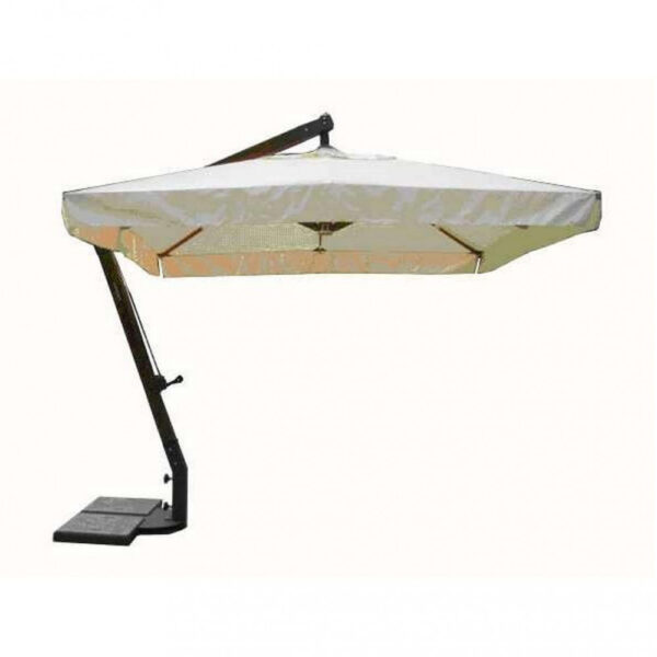OMBRELLONE VENERE NERO DE LUXE P/L 3 X 4 - immagine 5