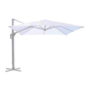OMBRELLONE STEPHENSON BIANCO P/L 4 X 4 TELO BIANCO