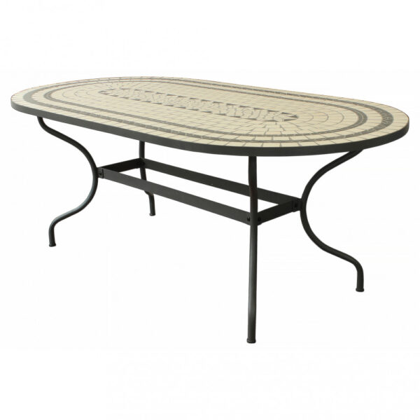 TAVOLO OVALE DEDALO 200 X 100